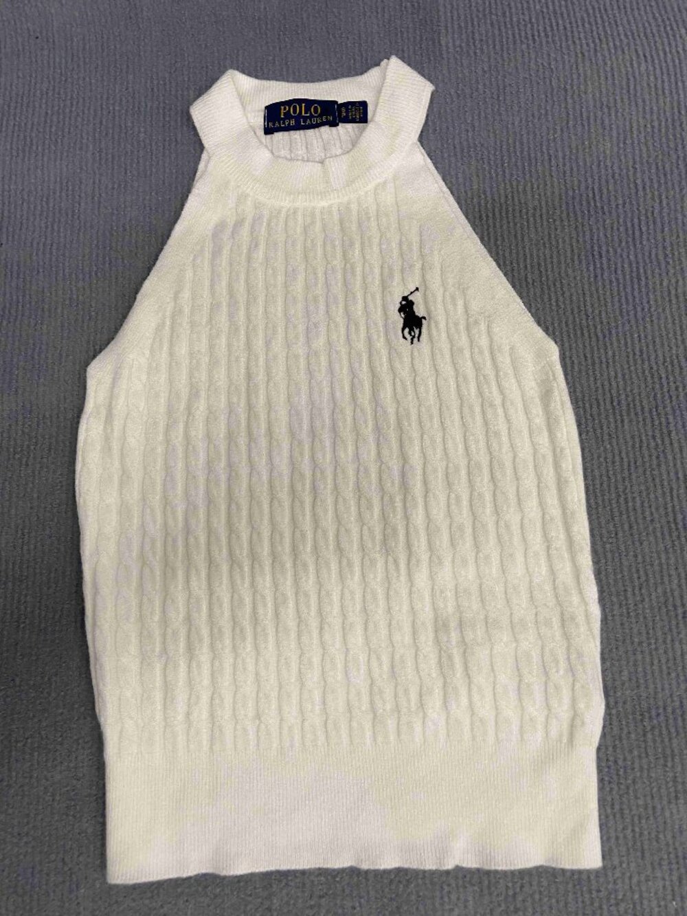 Polo Ralph Lauren Women's White Tank Tops